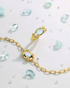 Build A Aquamarine Bracelet - GEMX