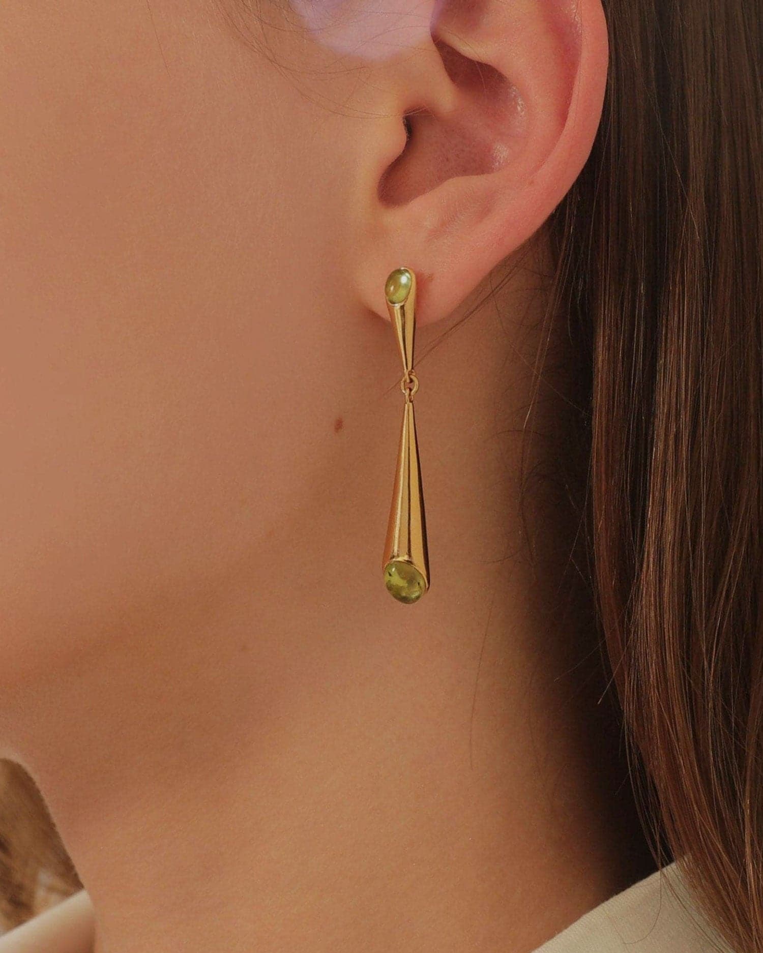 Skyrim Peridot Earrings - GEMX